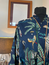 Load image into Gallery viewer, Jungle Leopard print Cotton Kimono Dressing Gown
