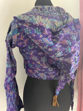 Load image into Gallery viewer, Buy now online from Emma&#39;s Emporium! Warm and snuggly vegan fleece pixie tie top with oversized pointed hood, Shop at Emma&#39;s Emporium ethical alternative hippy fashion, UK wholesale and retail.
