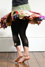 Load image into Gallery viewer, Emma&#39;s Emporium multi coloured recycled sari hanky tutu skirt
