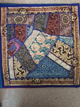 Load image into Gallery viewer, Cushion Cover - Recycled Sequin Patchwork
