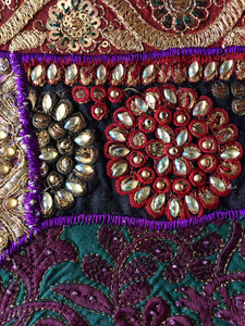 Cushion Cover - Recycled Sequin Patchwork