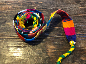 Hand Woven Cotton Belt, strap, or hat band, from Guatemala