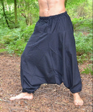 Load image into Gallery viewer, Organic Cotton Drawstring Trousers - Unisex/Mens
