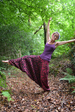 Load image into Gallery viewer, Emma&#39;s Emporium winter fleece harem alibaba trousers, festival, lounge, fun trousers. For Sale.
