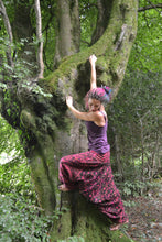 Load image into Gallery viewer, Emma&#39;s Emporium winter fleece harem alibaba trousers, festival, lounge, fun trousers. For Sale.
