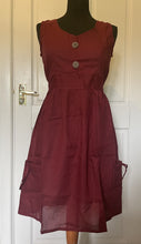 Load image into Gallery viewer, Emma&#39;s Emporium Organic Cotton Button Dress

